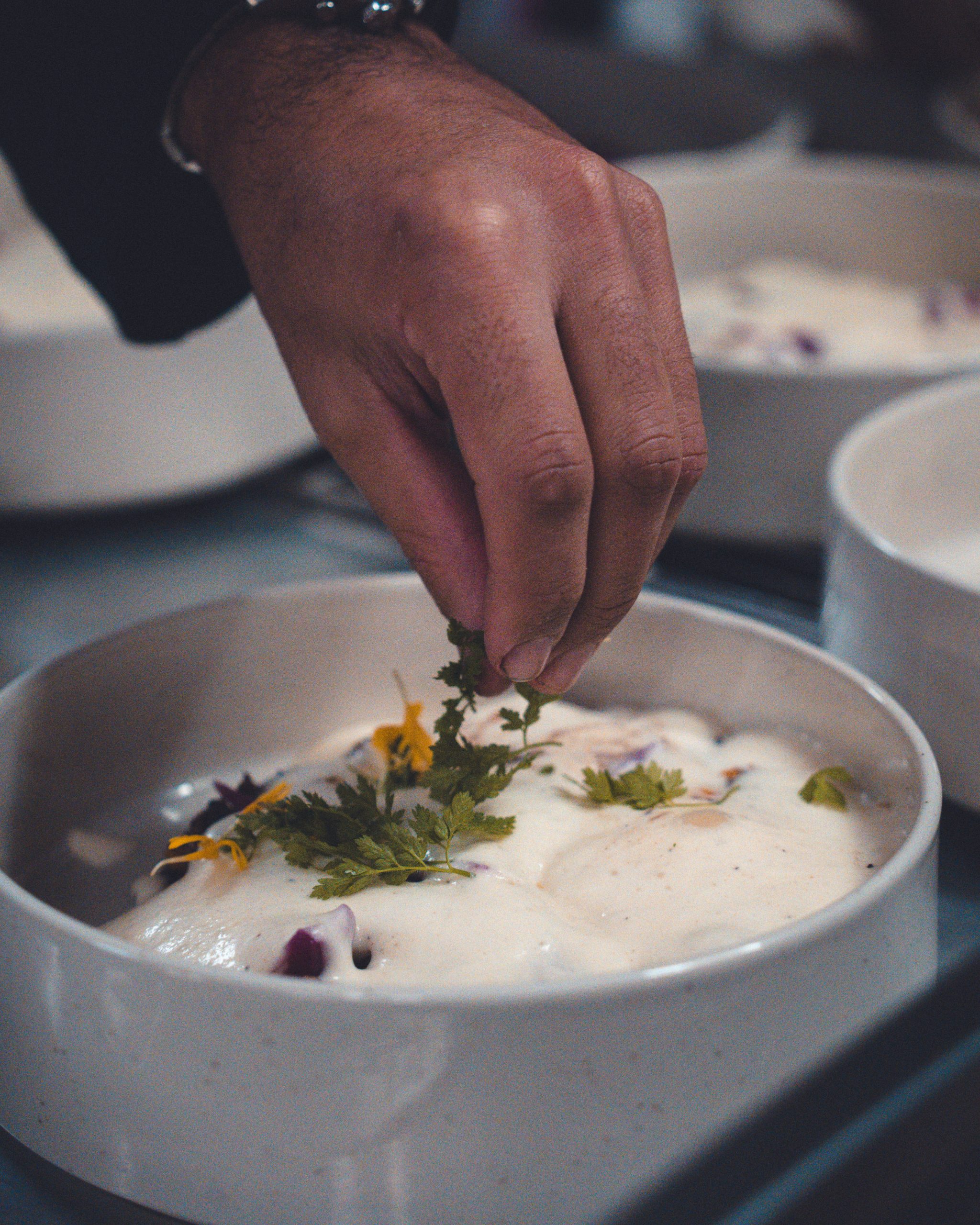 DÎNER À L'ASSIETTE